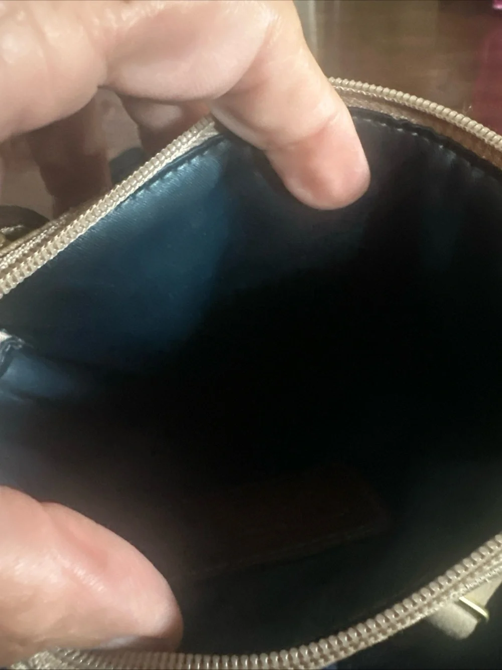 Coach crossbody beige